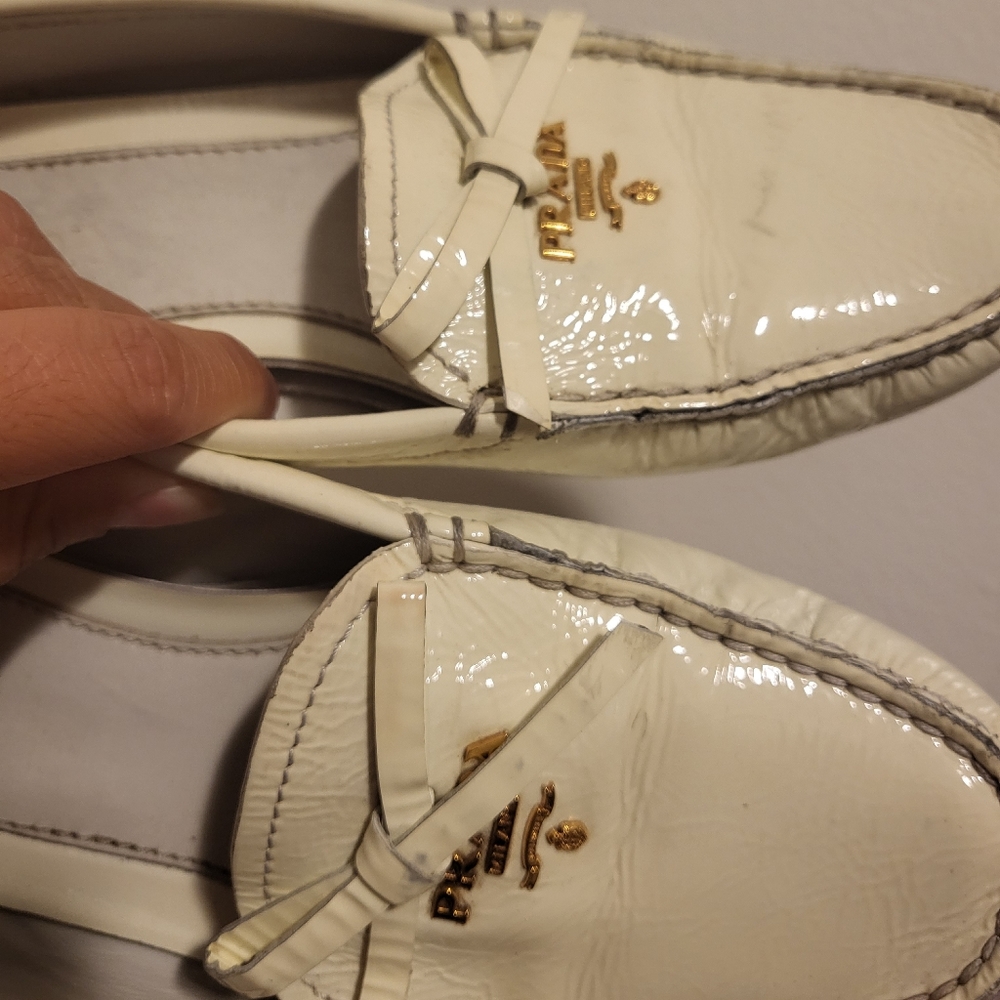 Authentic Prada loafer shoes